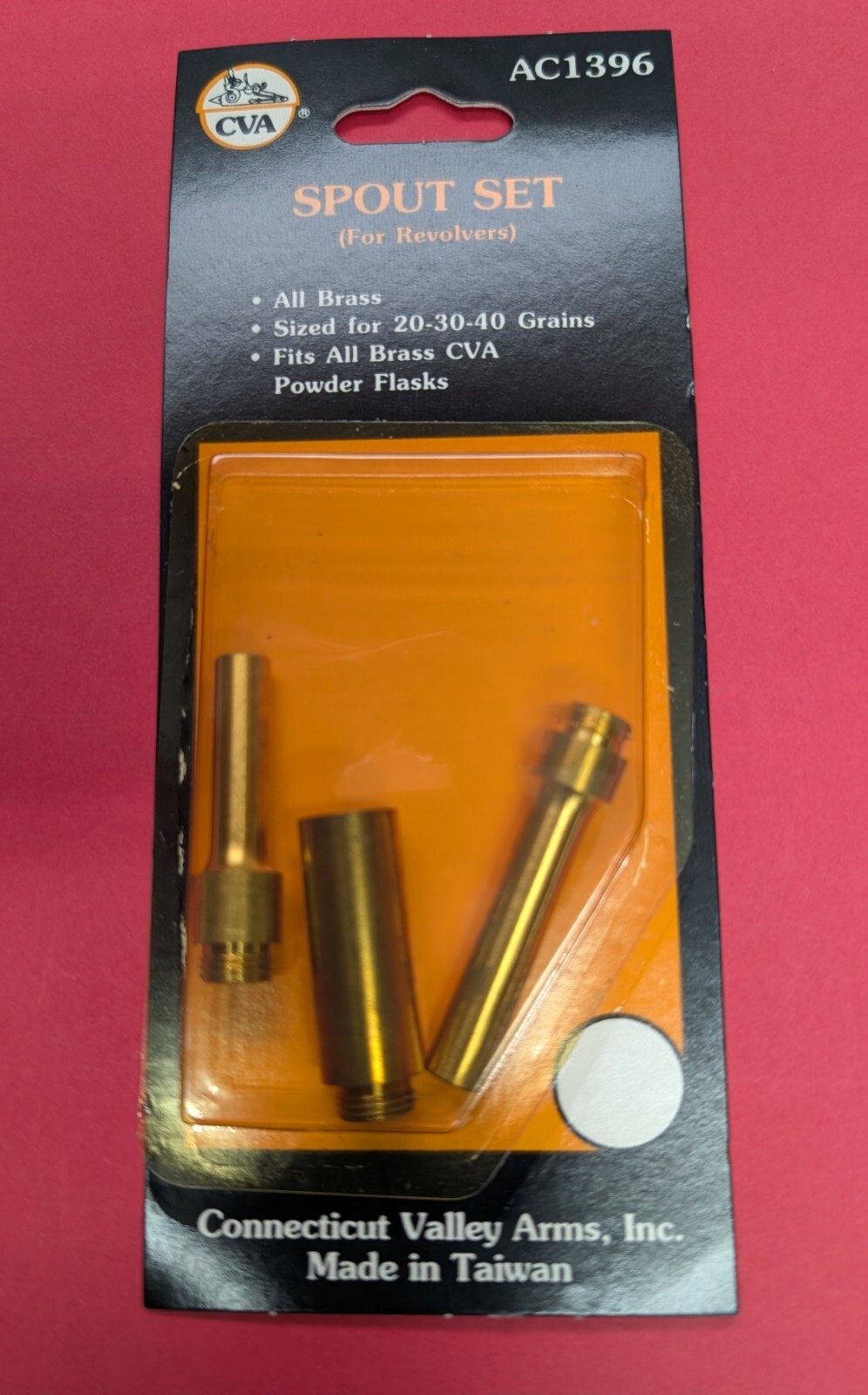 CVA Spout Set For Revolvers And Small Caliber Rifles 10X1mm AC1396 New Free Ship