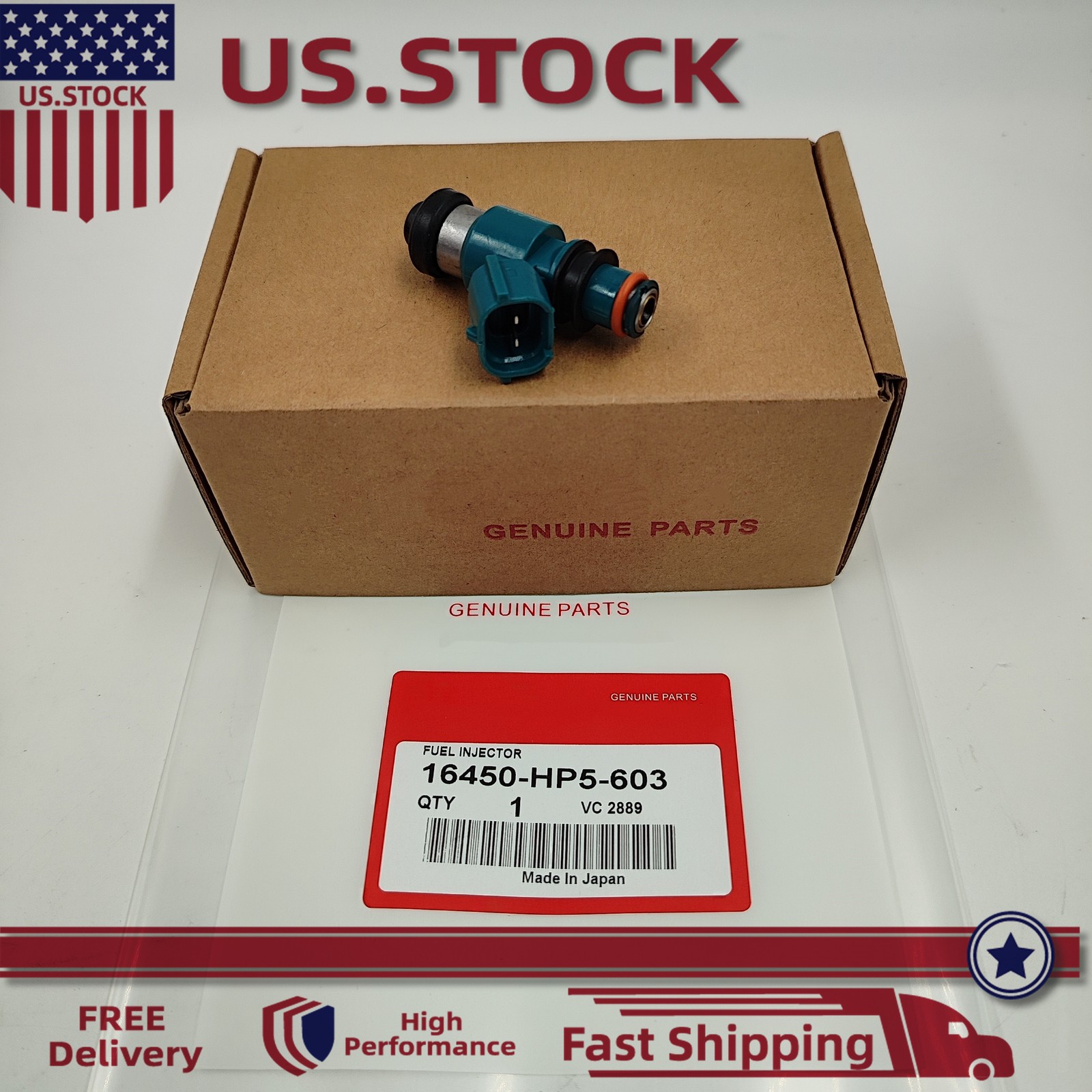 Fuel Injector OEM For Honda TRX420 Rancher TRX500 Foreman 16450-HP5-603