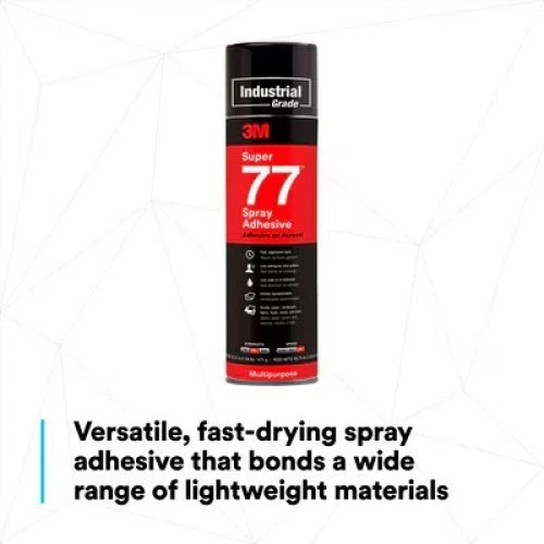 3M Super 77 Multi-Purpose Spray Adhesive, Low VOC