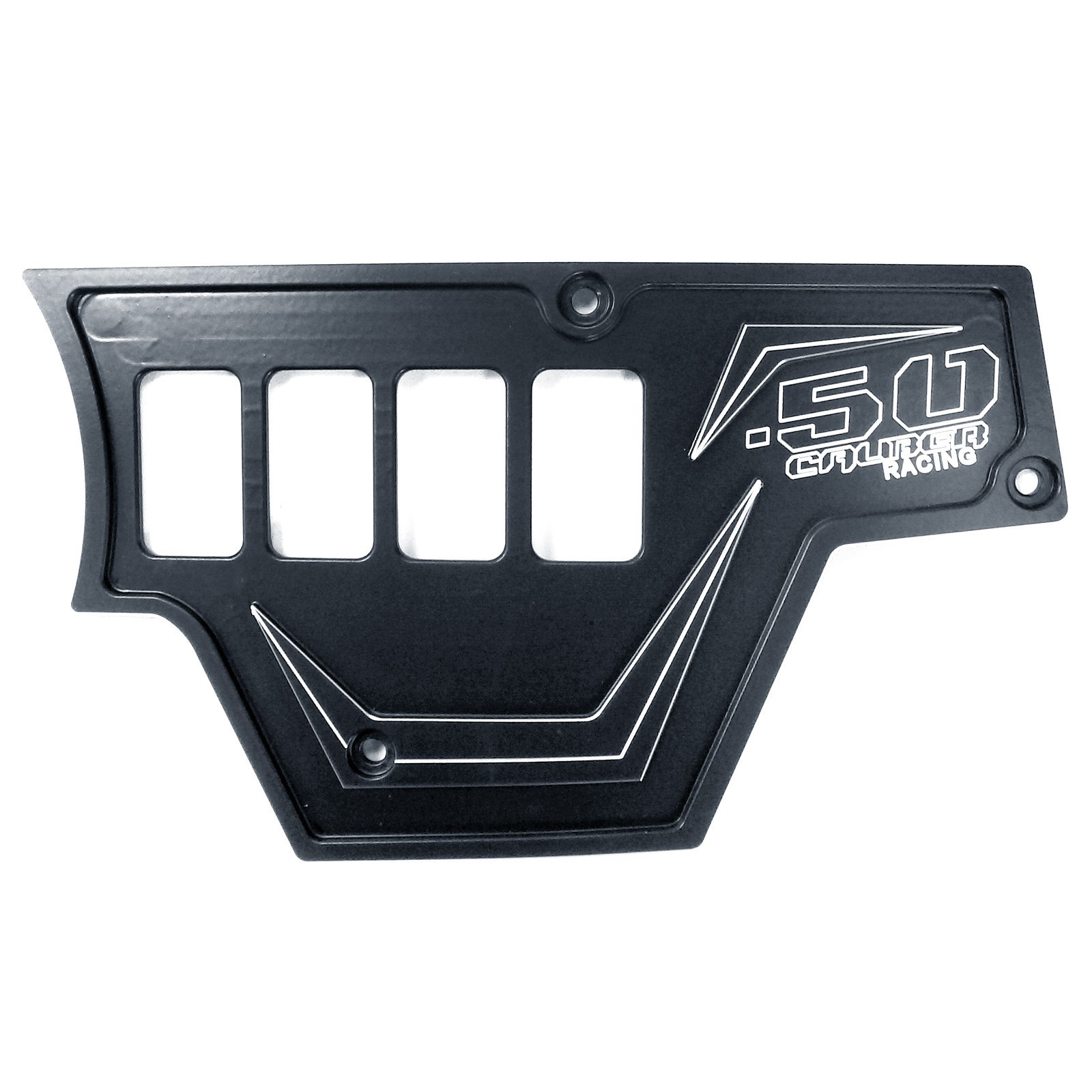 8 Hole CNC Billet Dash Switch Panel 3pc Combo Kit RZR XP 1000 Turbo S 900 Black