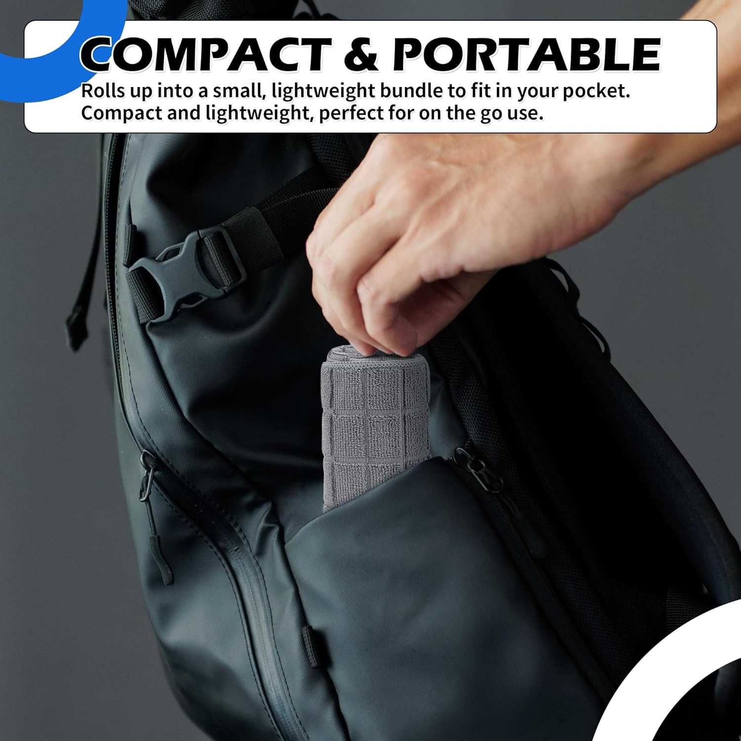 3 Pack Microfiber Gym Towels 16x27 Quick Dry Sweat Hand Towels for Workout & Tra