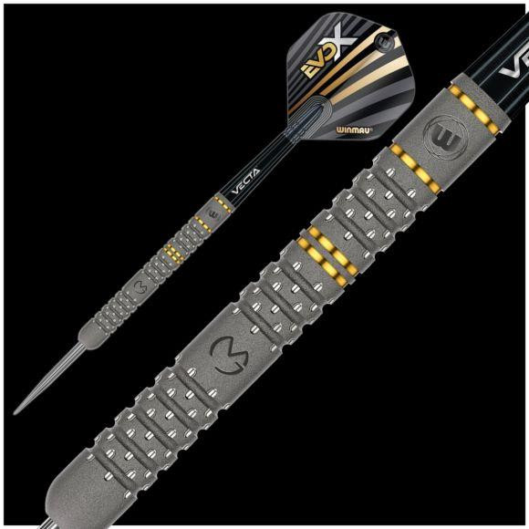 WINMAU MVG MICHAEL VAN GERWEN MvG Evo X 22.5 gram 90% Tungsten Steel Tip Darts