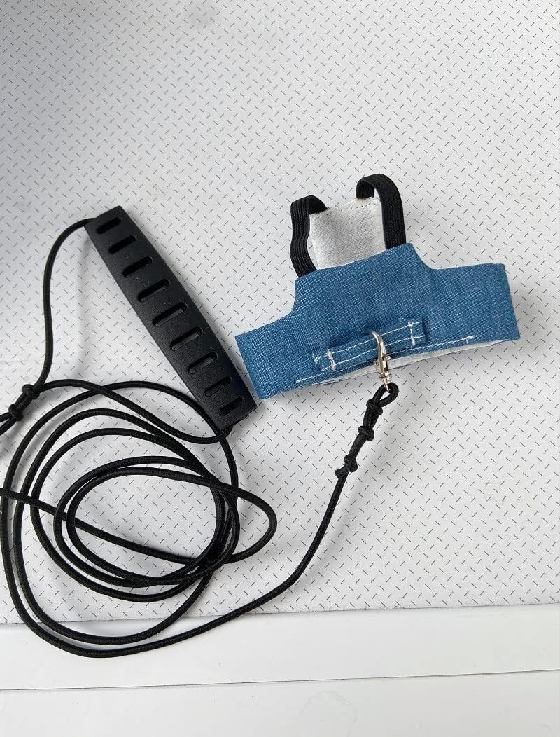 Bird Flight Harness Vest, Parrot Suit with Leash for Cockatiels Conures Budgi...