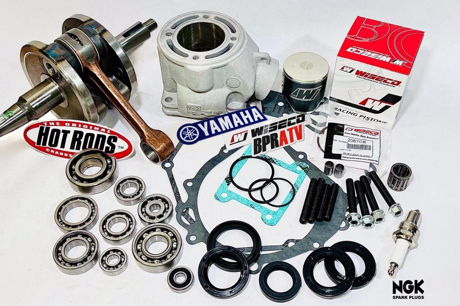 02-18 YZ85 YZ 85 YZ-85 Cylinder Crank Complete Rebuilt Motor Engine Rebuild Kit