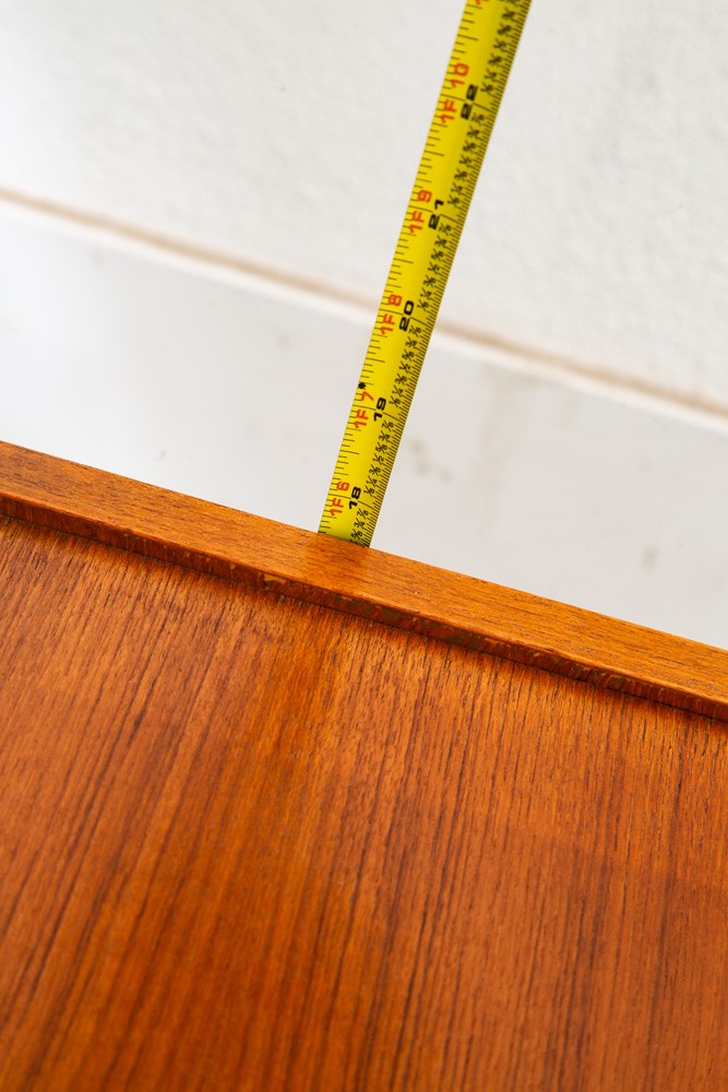 Mid Century Modern Cabinet Audio Vinyl Storage Teak LP Hifi Audiophile Vintage