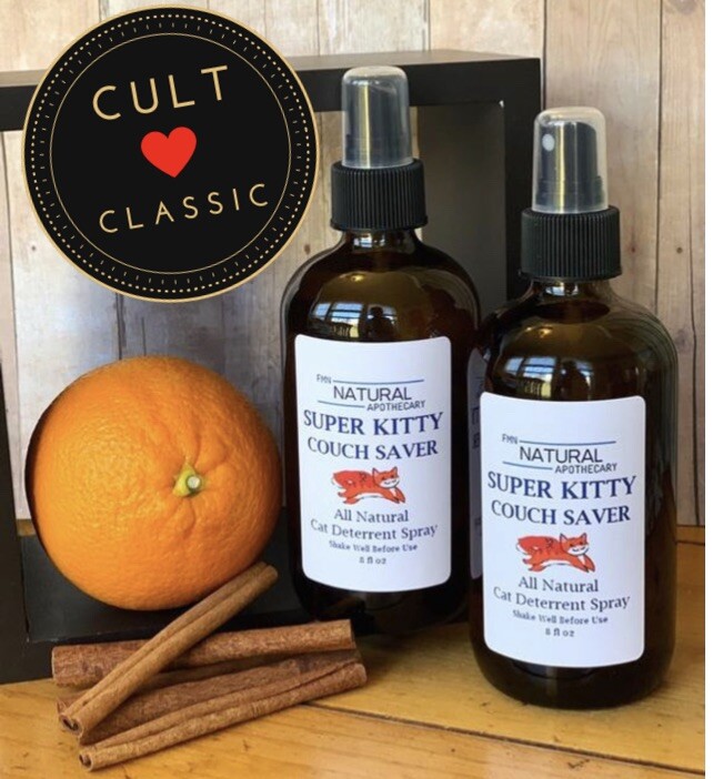 FMN Natural Cat Deterrent Spray. Cat Scratch Furniture Protection. Cat Repellent