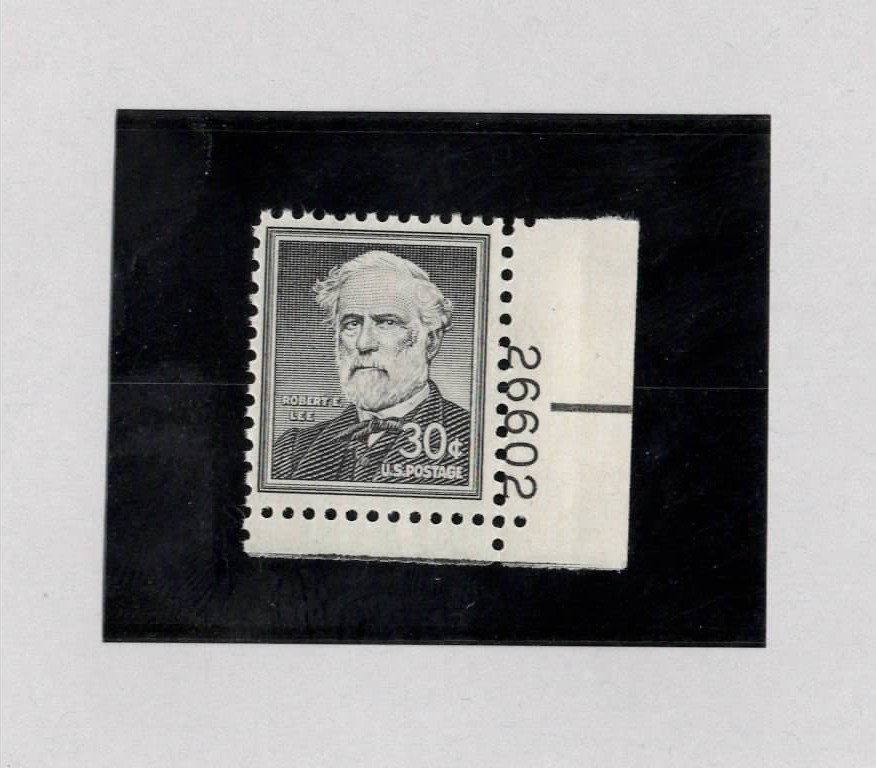 Confederate Army General ROBERT E. LEE - Mint Condition U.S. Stamp with Mount