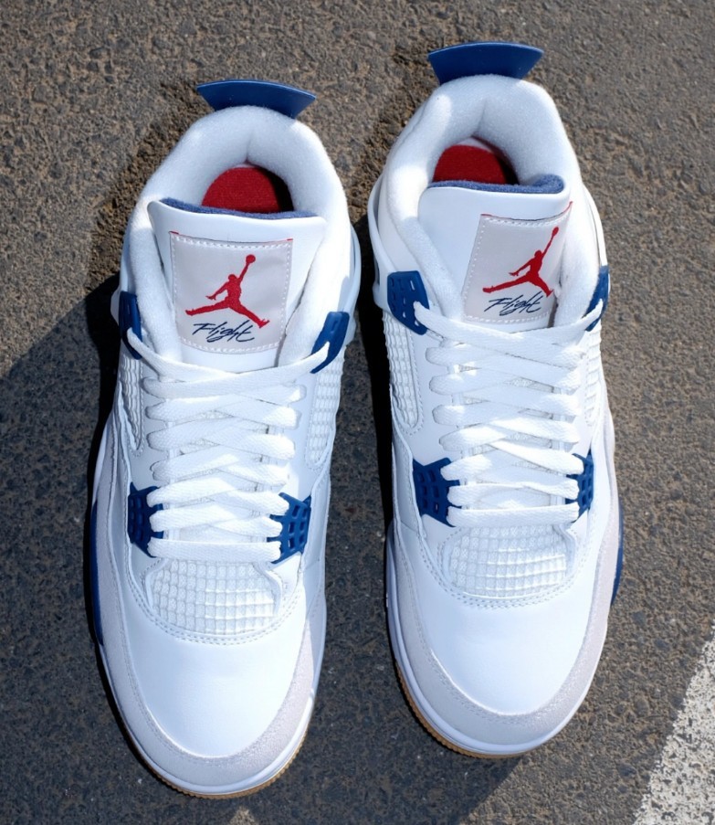 Jordan 4 Retro SB "Navy Blue" Men's Mid Top Basketball Shoes Size 7-12