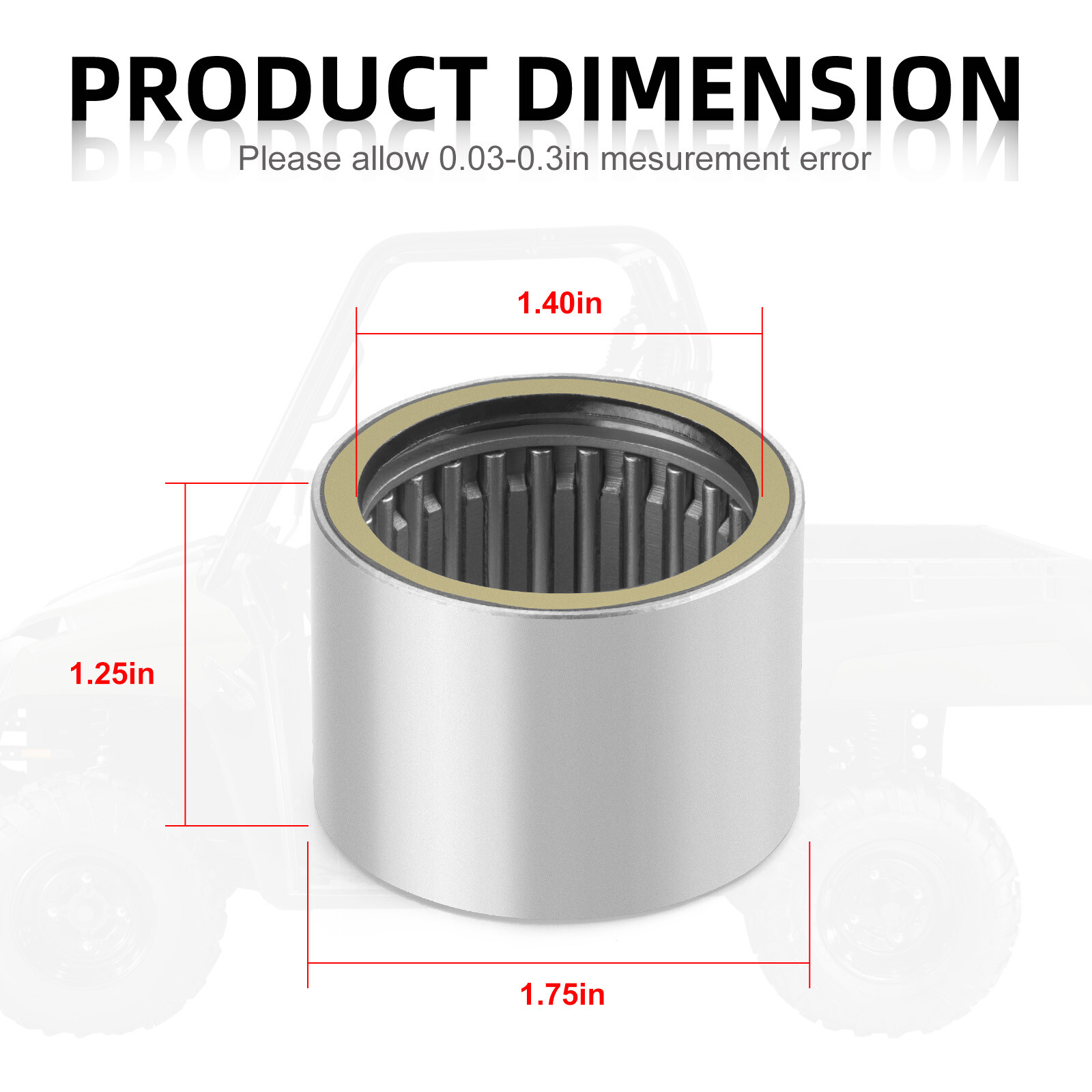 3514609 Primary Drive Clutch Needle Bearing For Polaris RZR XP 1000 2014 2015-23