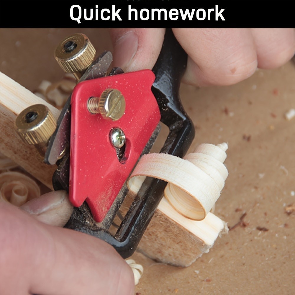 Woodworking Spokeshave - Adjustable for Curved Wood & Edge Trimming