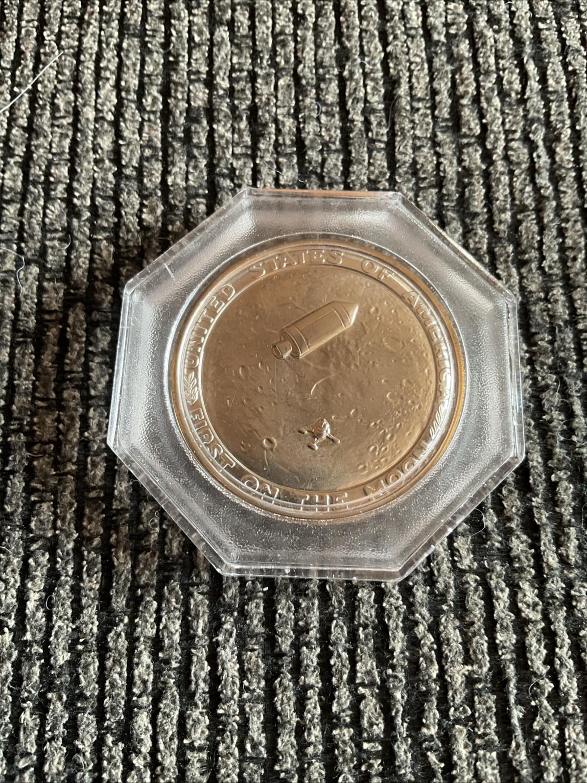 Collectible Junk Drawer Coin Lot APOLLO 11 FIRST ON THE MOON COMMEMORATIVE