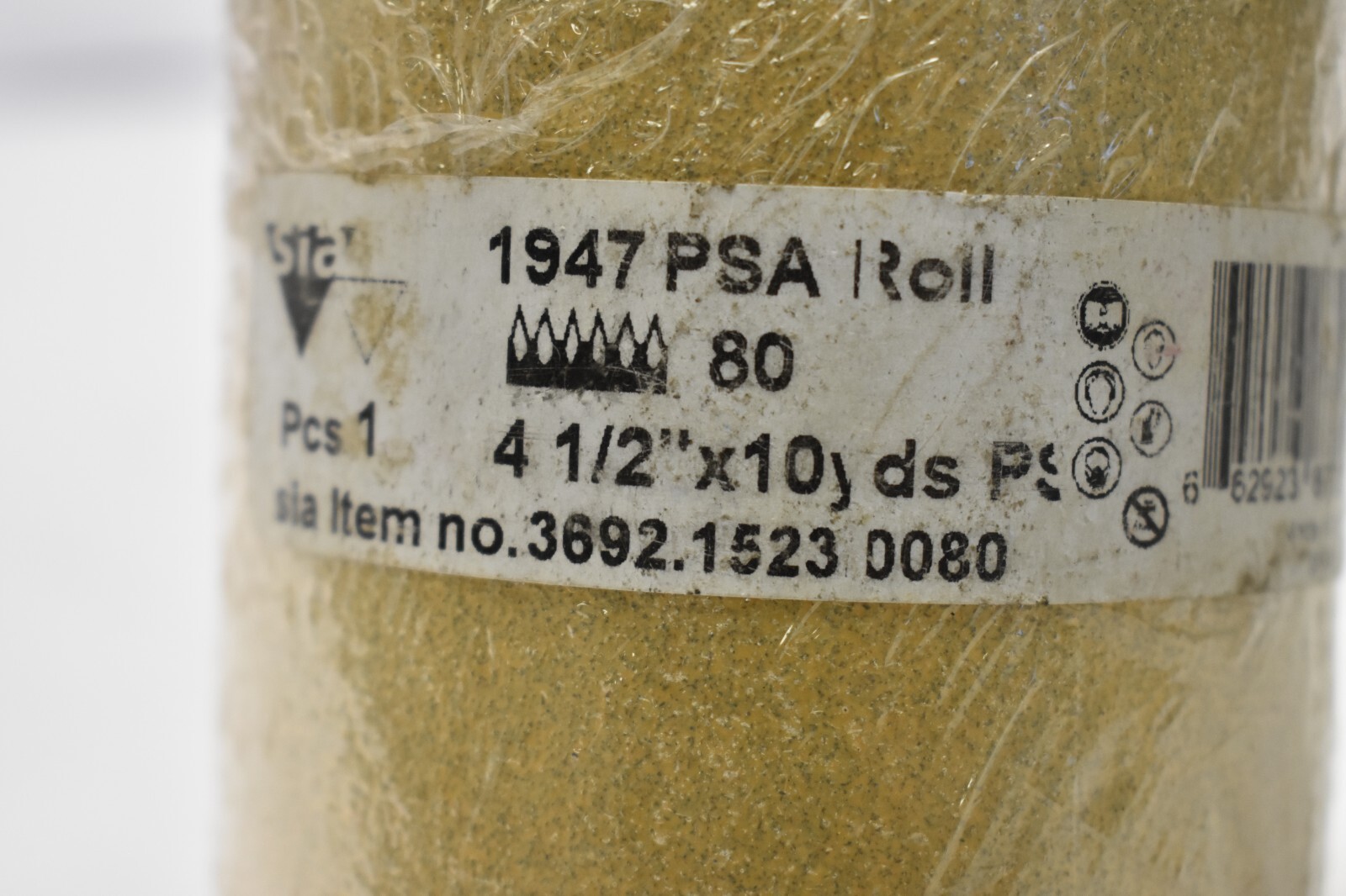 Sia Abrasives Semi-Friable Aluminum Oxide Grit Abrasive Roll 4-1/2" x 10yd