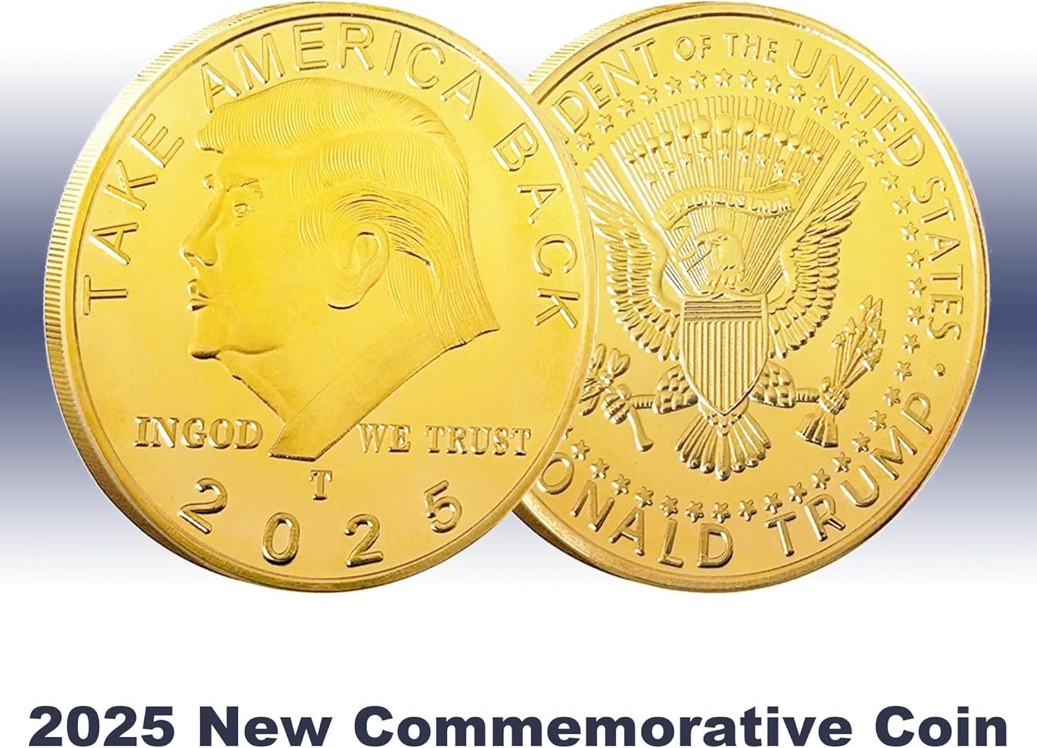 2026 President Donald Trump Commemorative Metal Coin New