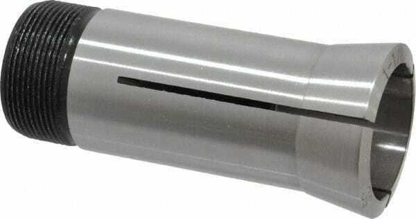 1-1/8" 5C Round Collet 3.28" OAL, 1.041-24 Internal Thread Size, 0.0005" TIR