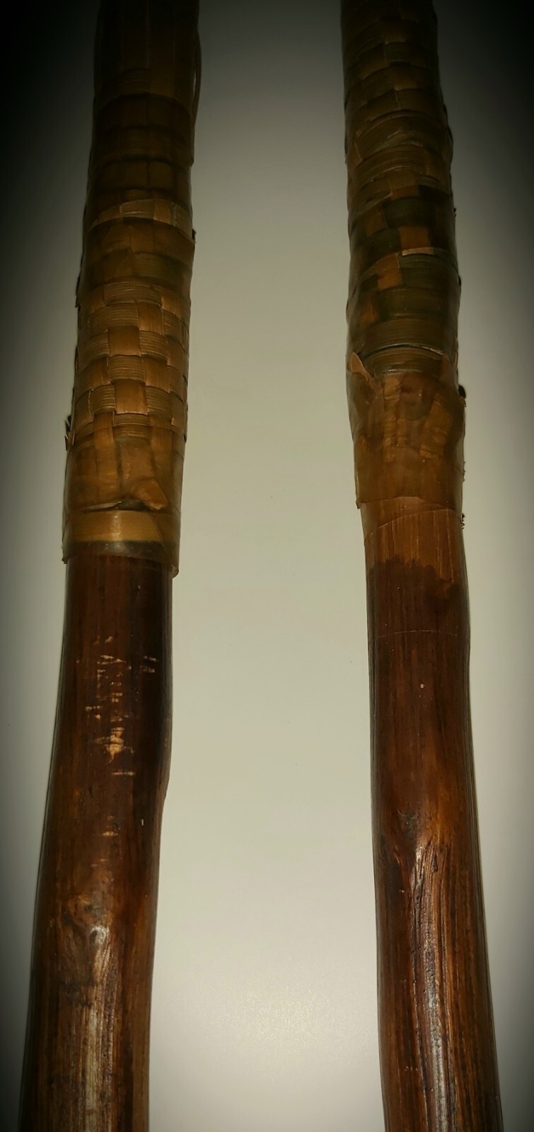Northwest Coast; Coast Salish, fishing spears/harpoons (19th century).
