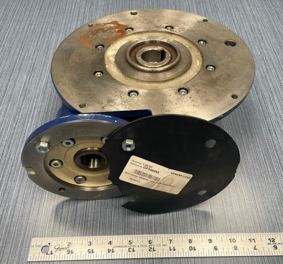 Gamesa Brevini 1/10 Ratio Yaw Gear Head Right GP340695 For Wind Turbine System