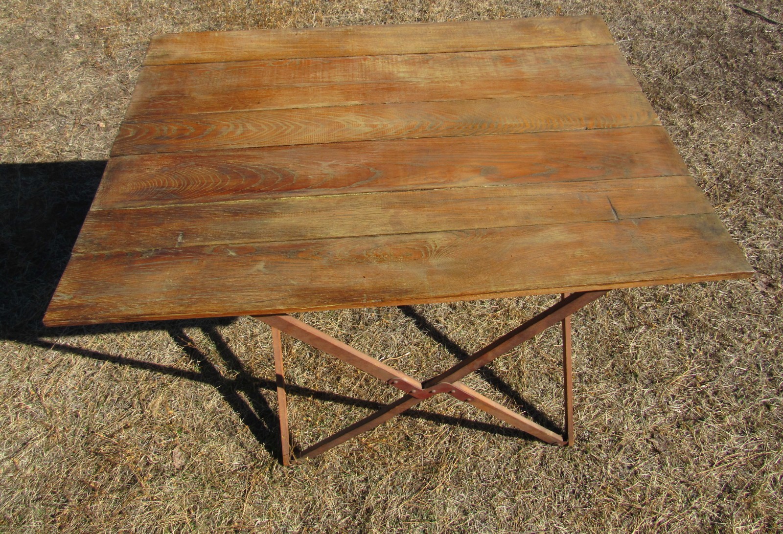 Civil War Original Officers Campaign Folding Mess Table 1860s