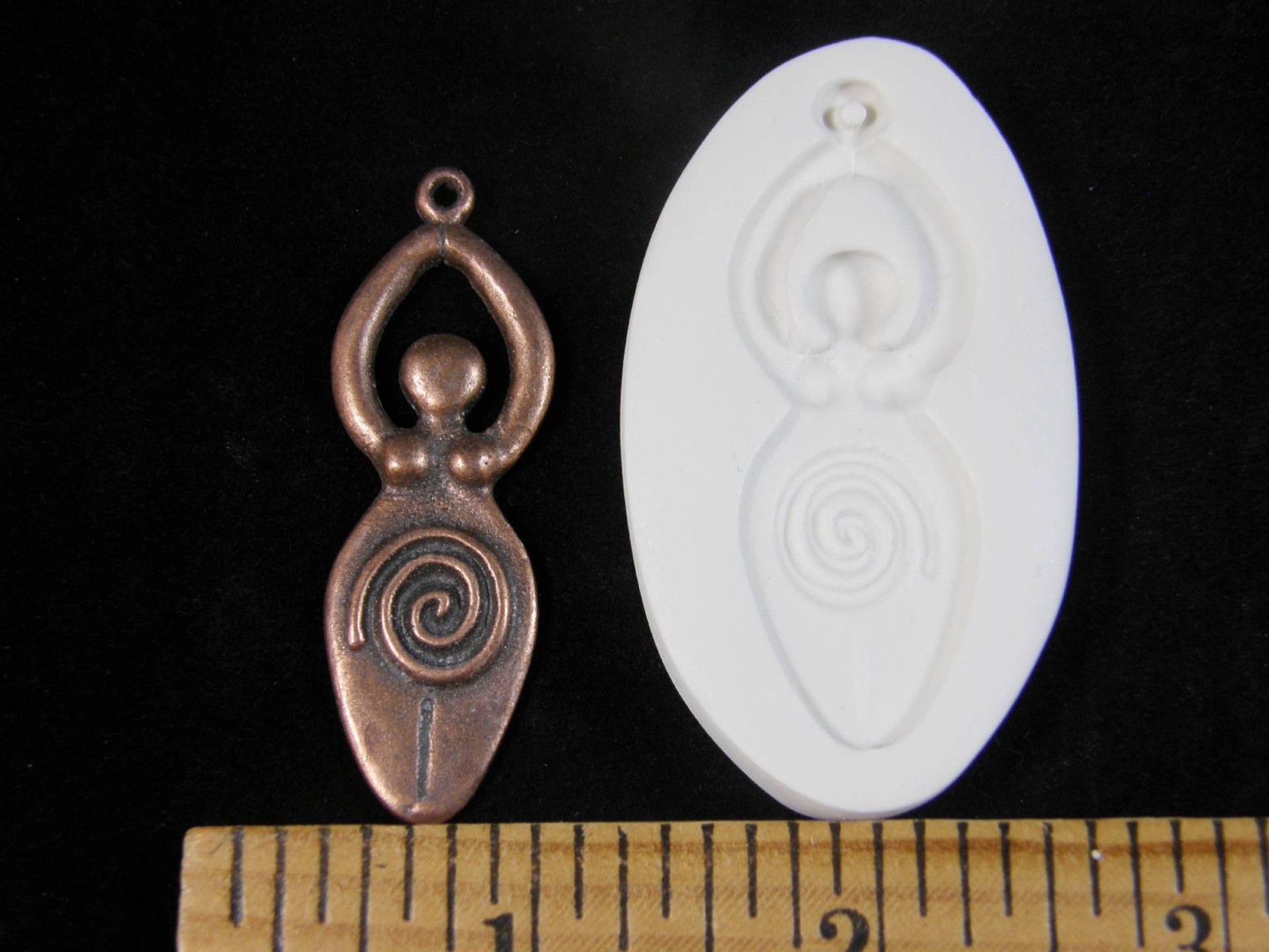 Goddess Polymer Clay Mold (#MD1334)
