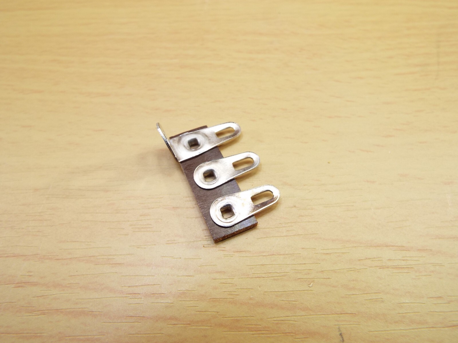 QTY6 PHENOLIC HD LARGE 3 LUG TERMINAL SOLDER STRIP 1 COMMON CHASSIS GROUND TAB