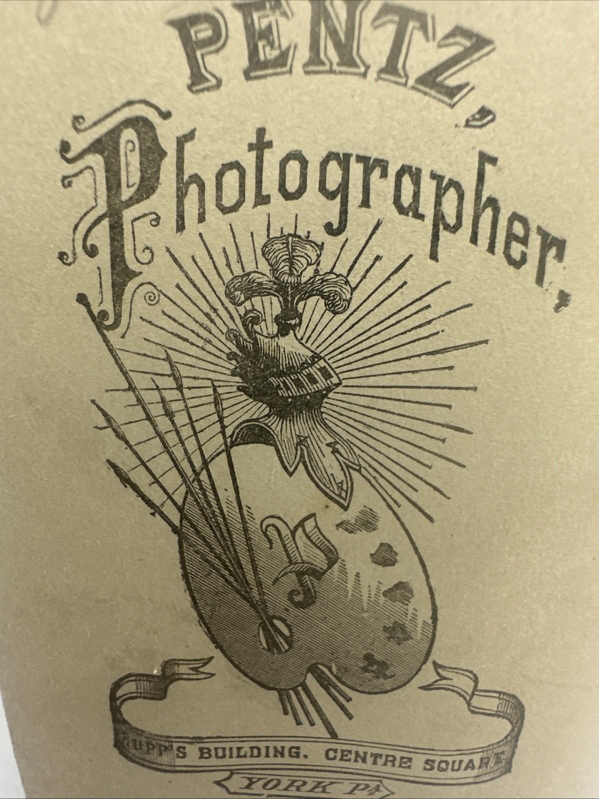 Civil War CDV Captain Wiliam Reisinger Union Officer 1863 Photo 11th PA Calvary