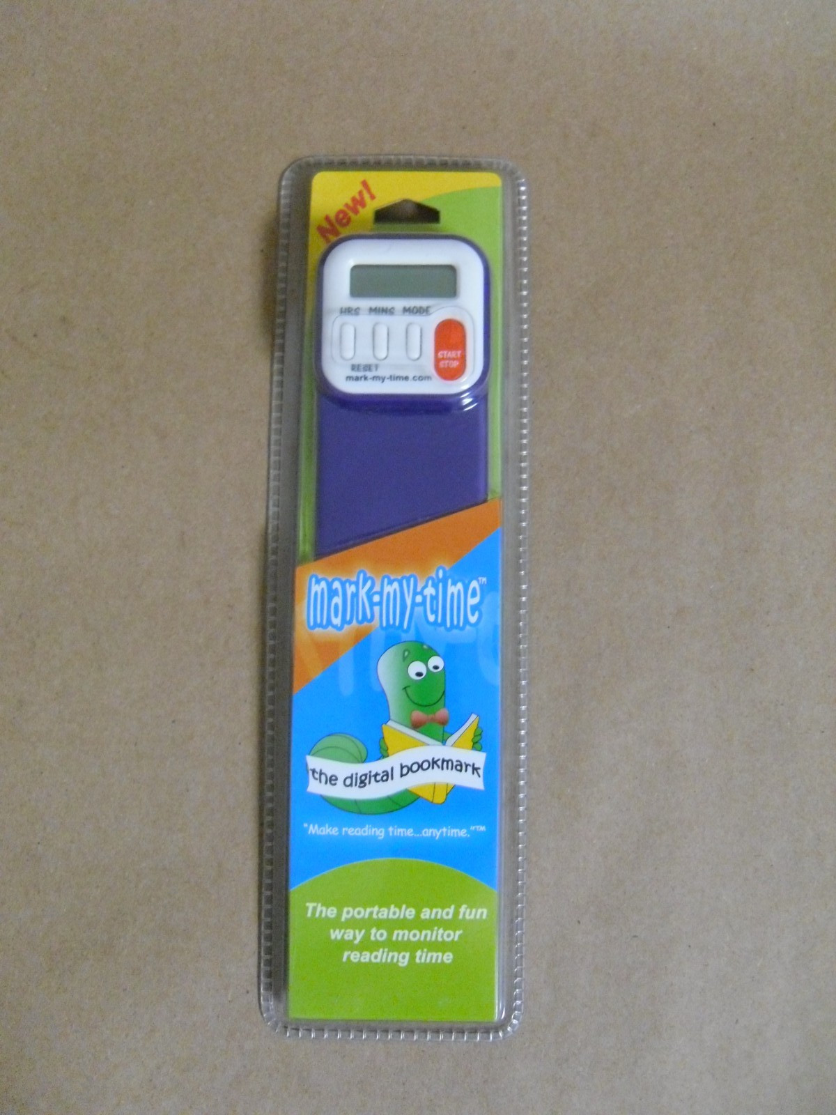 Mark My Time The Digital Bookmark Reading Timer PURPLE