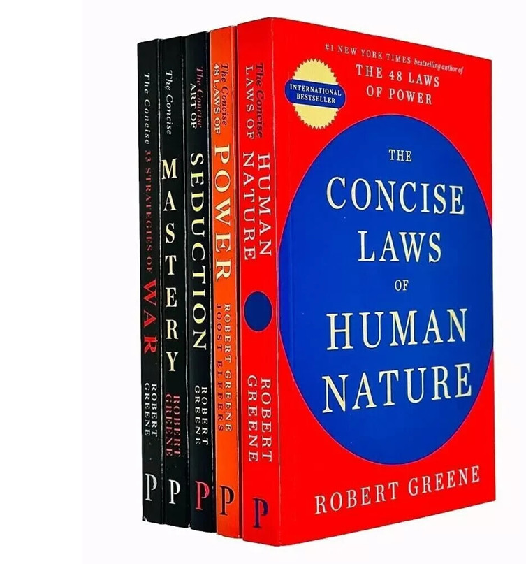 The Concise ROBERT GREENE 5 BOOK SET PAPERBACK FREE SHIP USA ITEM