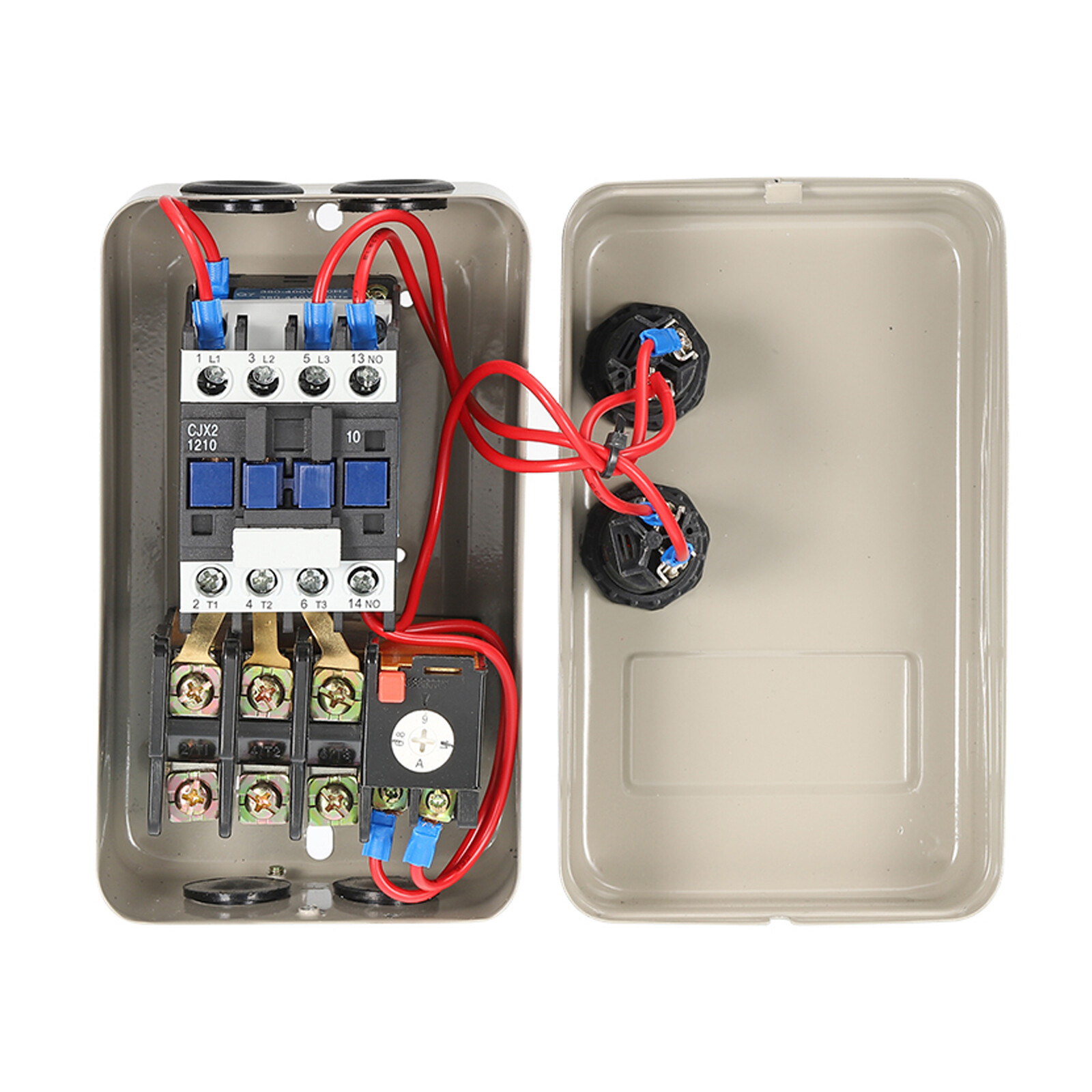 3 Phase Electrical Switch Box 380V 4KW 5HP Magnetic Electric Motor Starter
