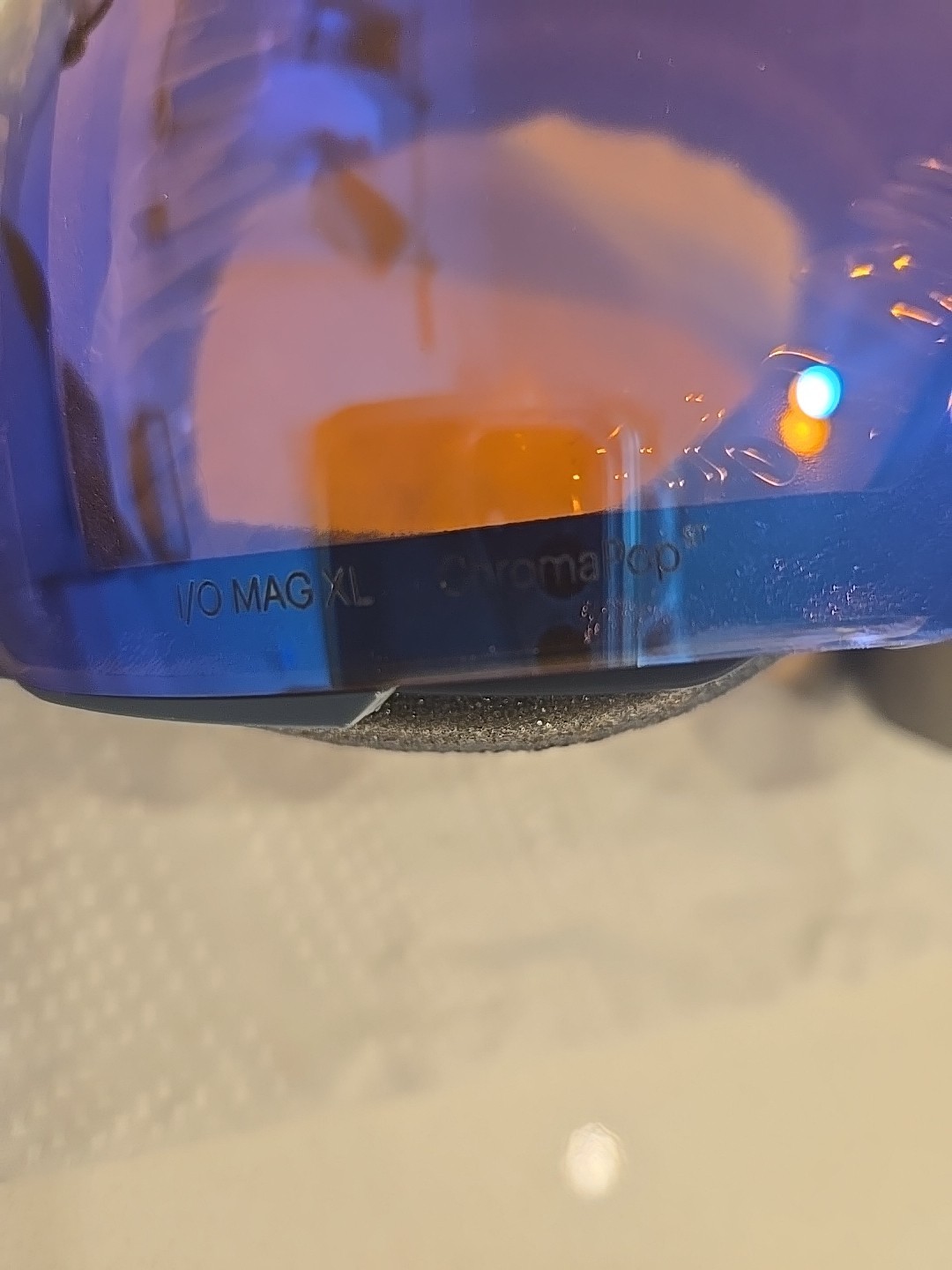 New Smith I/O XL Mag French Navy Mod Goggle Chromapop Storm Rose Flash Lens