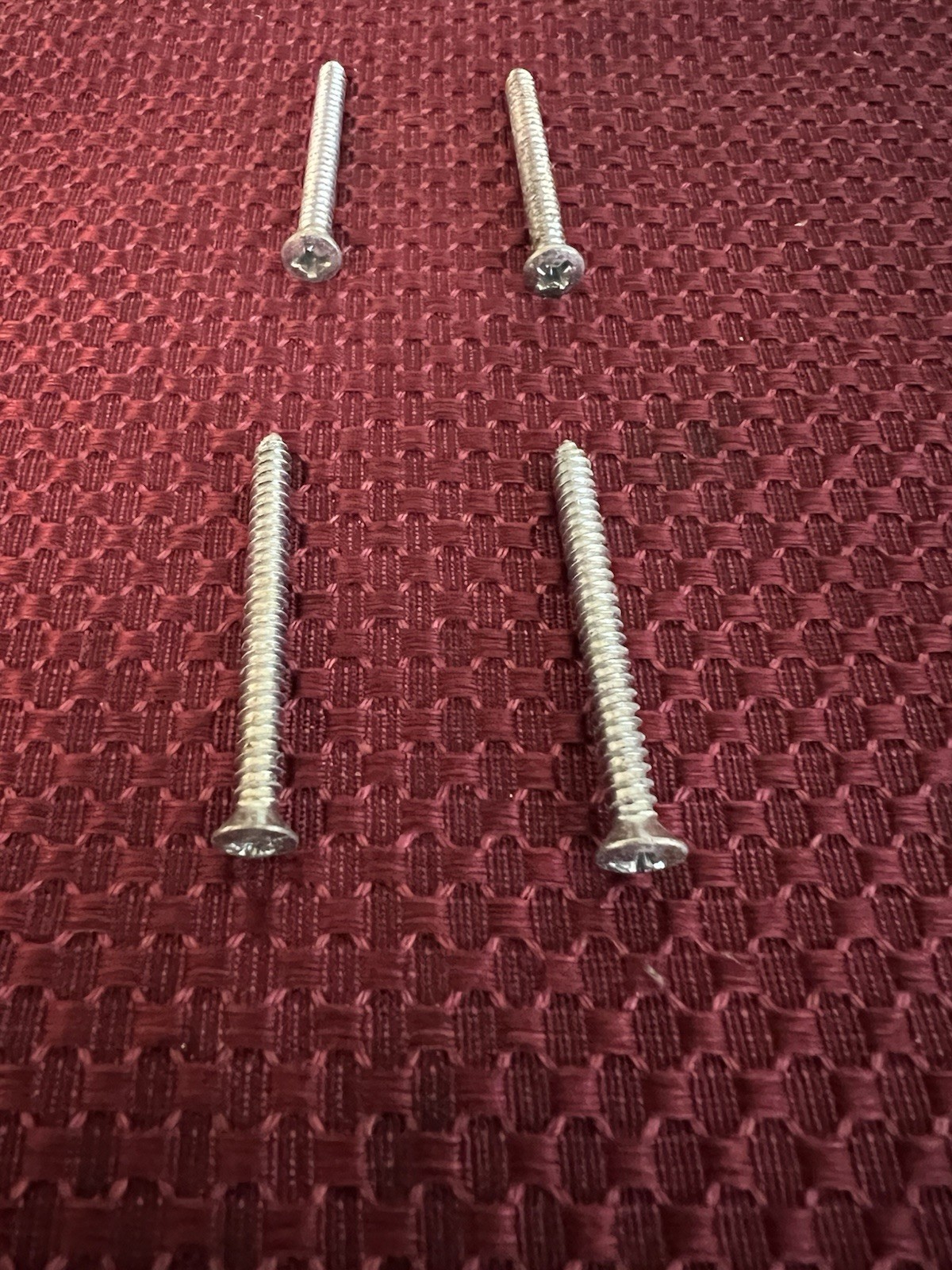 1955 1956 1957 1958 1959 Radio Speaker Cover Screws for Chevy & GMC Trucks Set