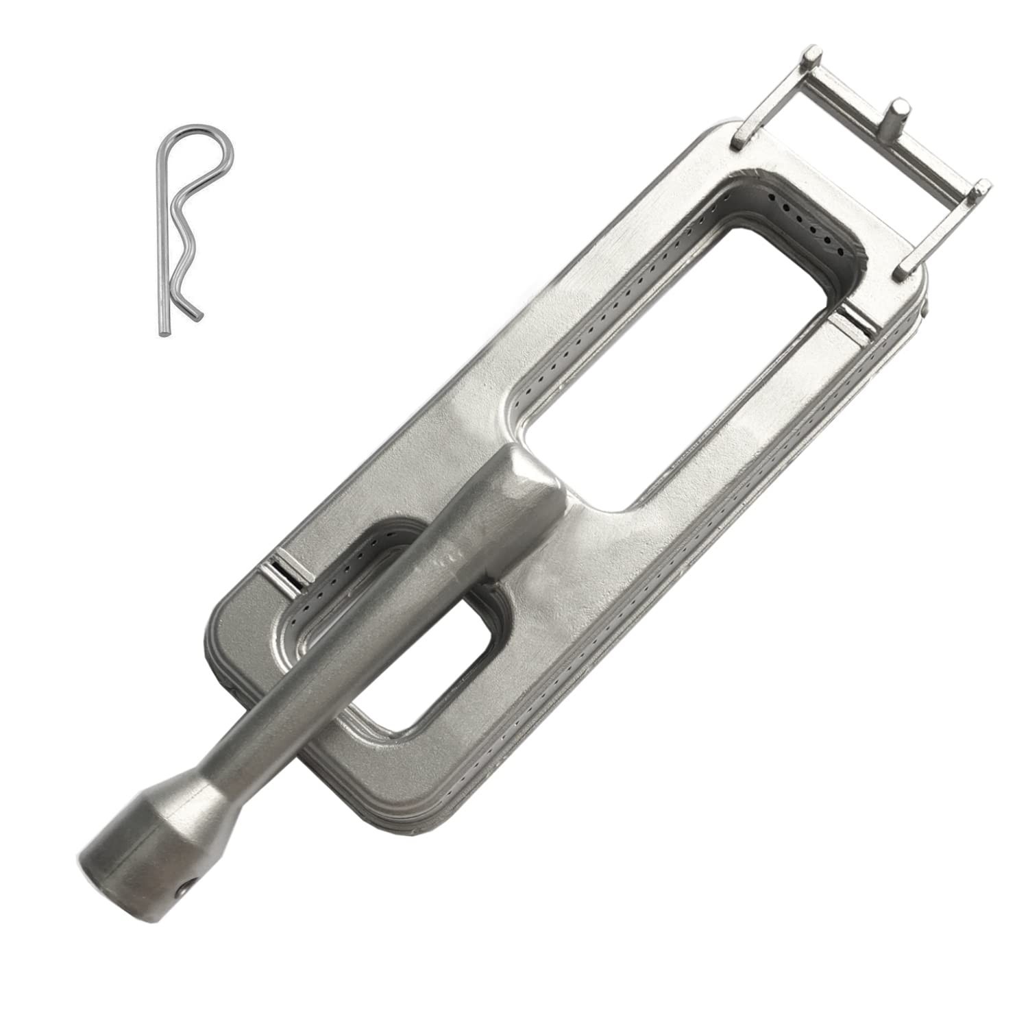 Cast Stainless Steel 304 Grill Burner, 15 3/4 x 4 3/4 in, Upgraded Replacemen...