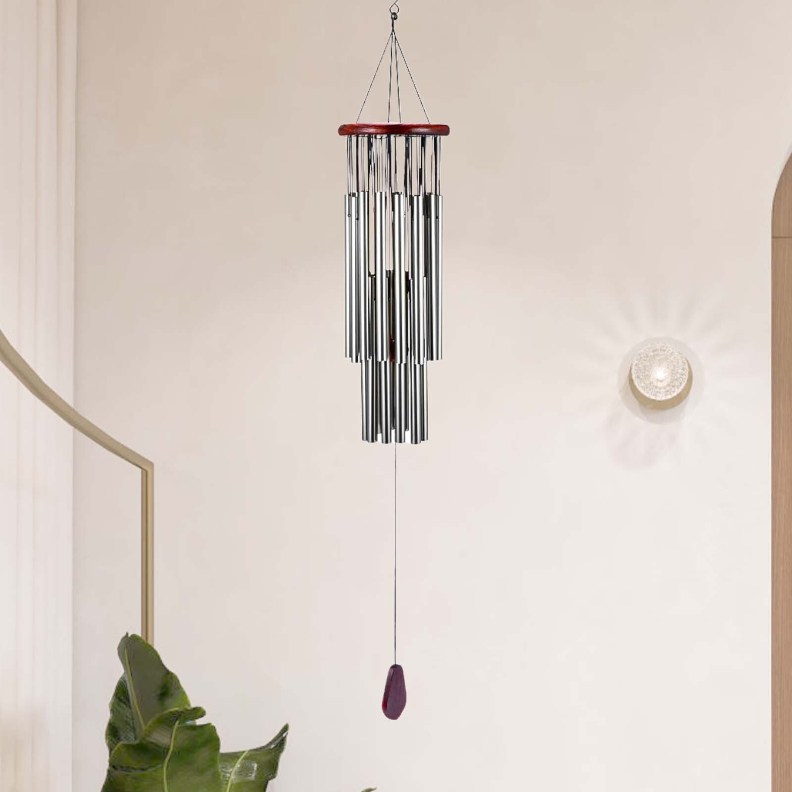 4Pcs 27 Tubes 33.5in Windchime Chapel Bells Wind Chimes Door Hanging Home Decor