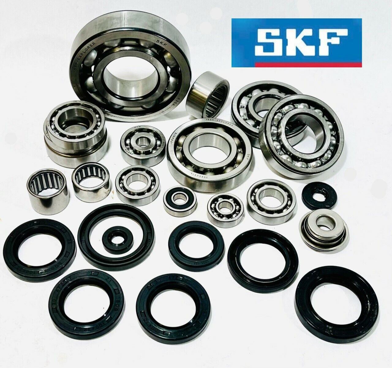 Raptor 700 Complete Bottom End Bearing Kit Complete Crankcase Bearings Seals