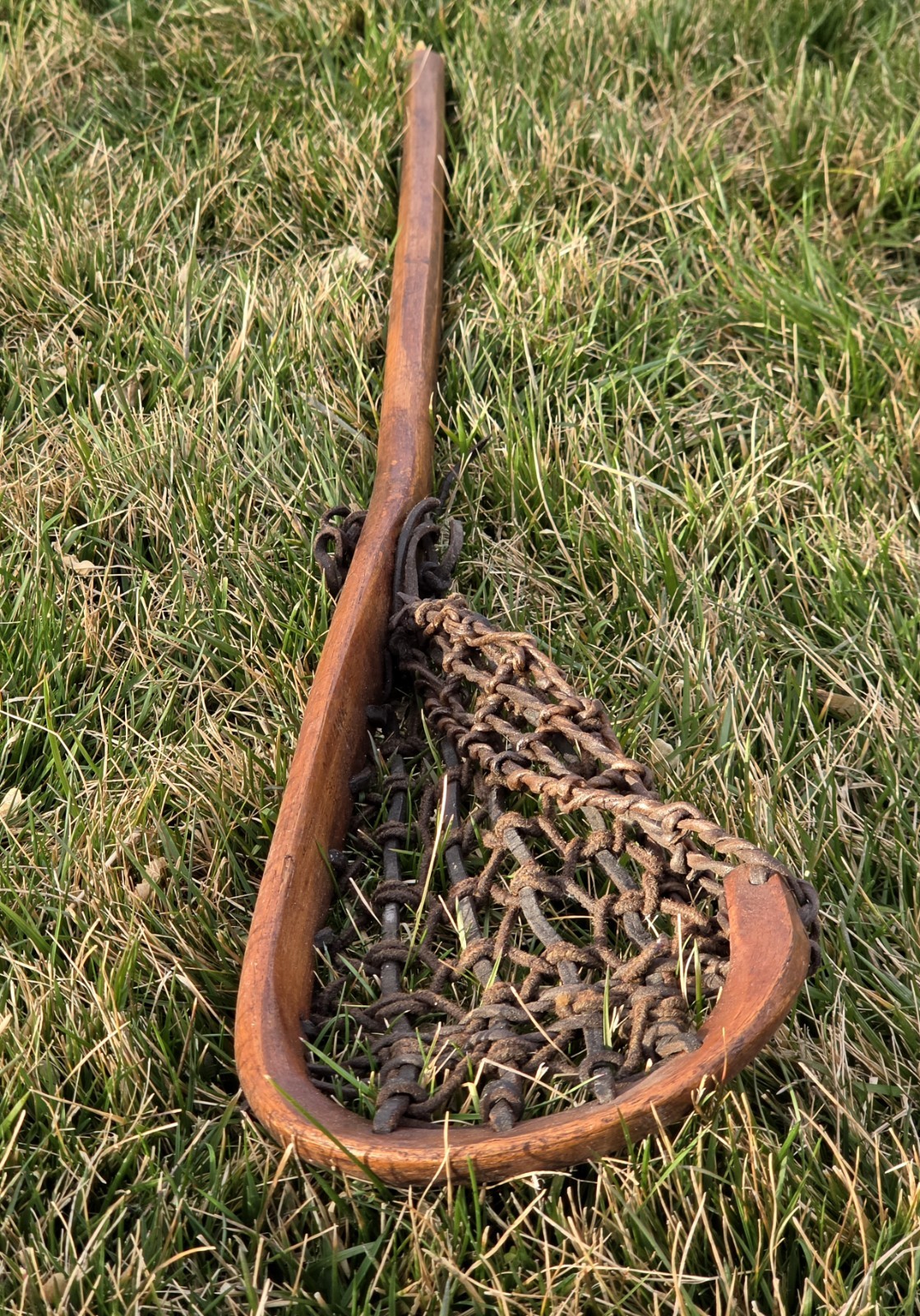 Handmade Vintage Lacrosse Stick Native American