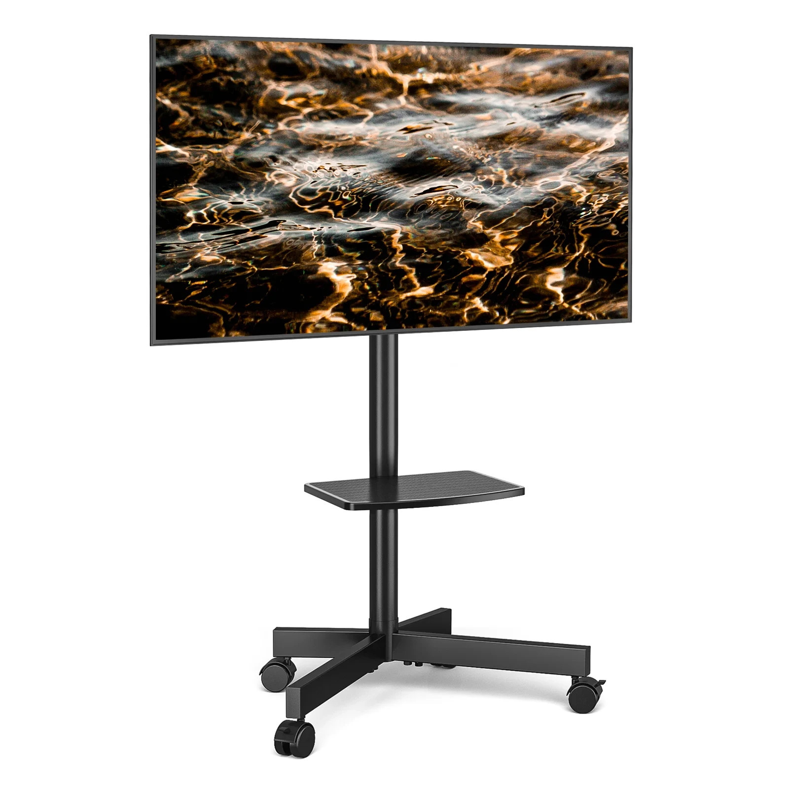 Rfiver Mobile TV Cart for 23-65 Inch TVs up to 88 lbs