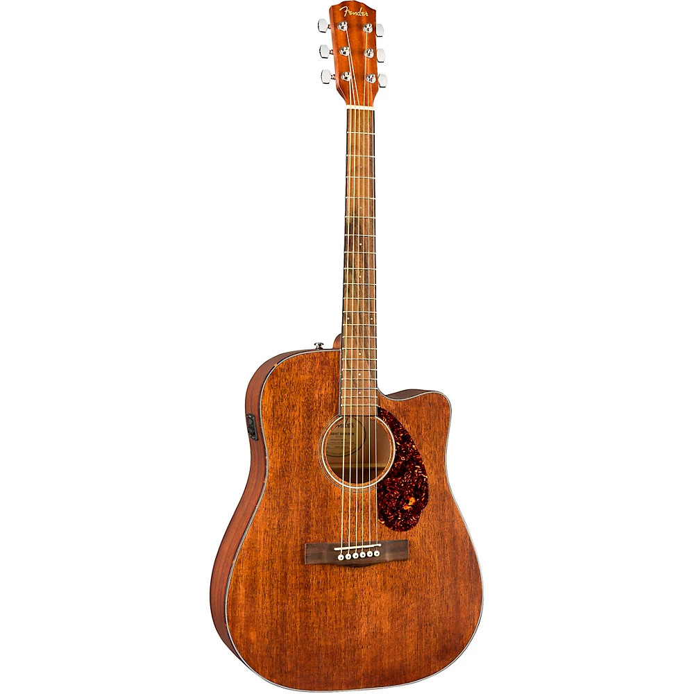 Fender CD-60SCE All-Mahogany Limited Edition Acoustic-Electric Guitar Satin