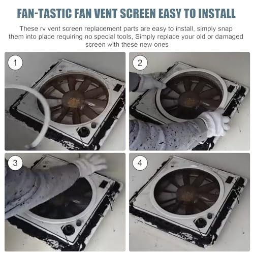 FAN-TASTIC RV Vent Screen Roof Fan Frame Replacement Part