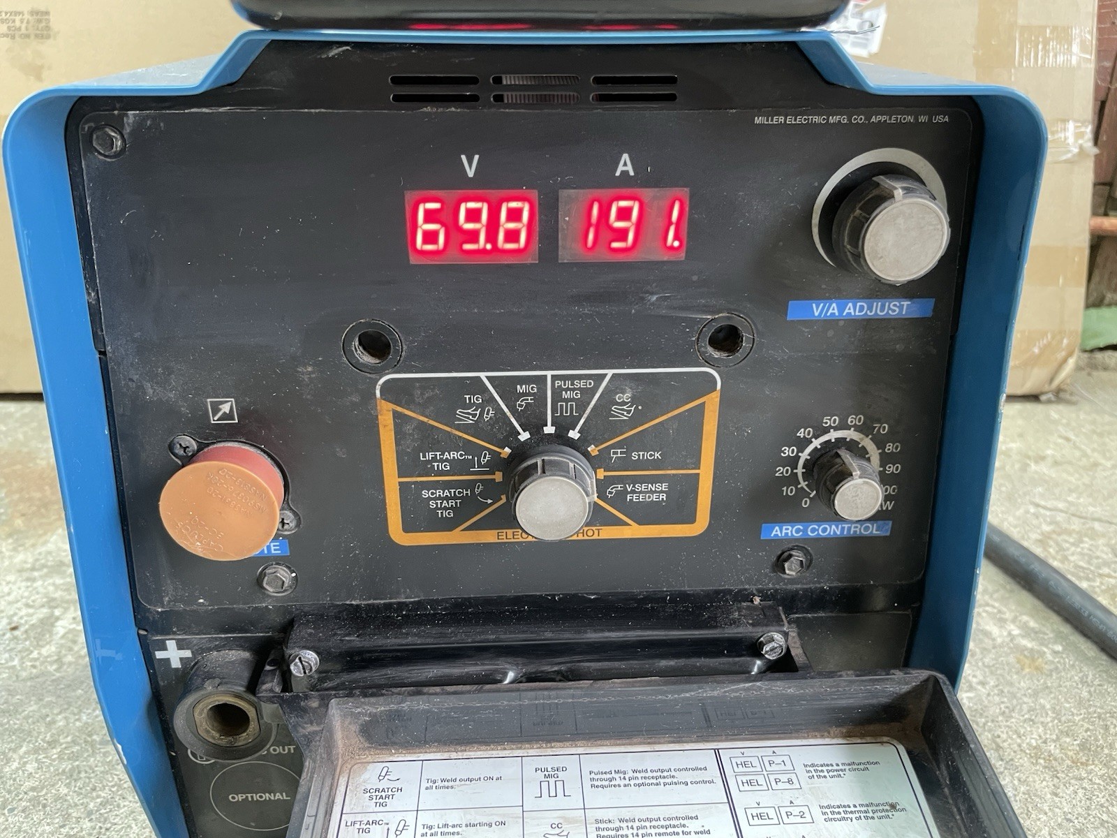 Miller XMT 350 CC/CV Multiprocess Welder