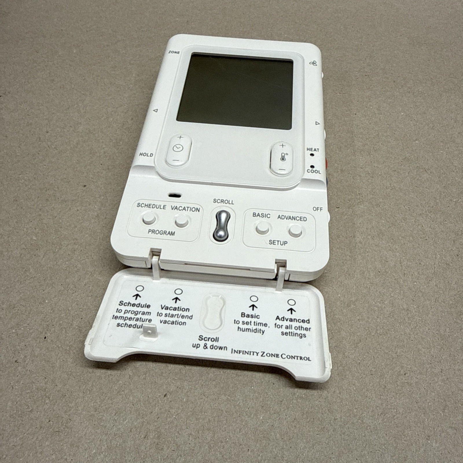 Carrier Infinity SYSTXCCUIZ01-B Programmable Zone Digital Thermostat T96