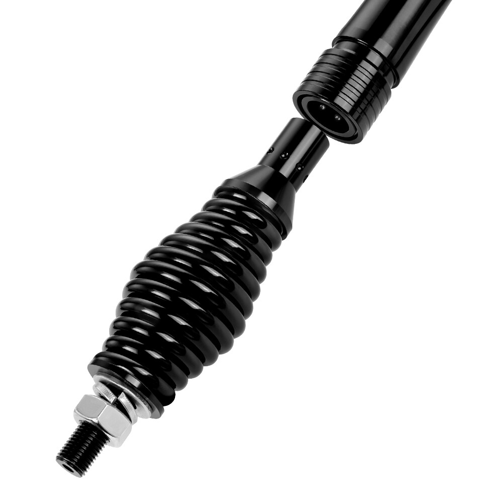 RGB LED Whip Light Spring Mounting Bracket Antenna for HID UTV ATV Polairs RZR