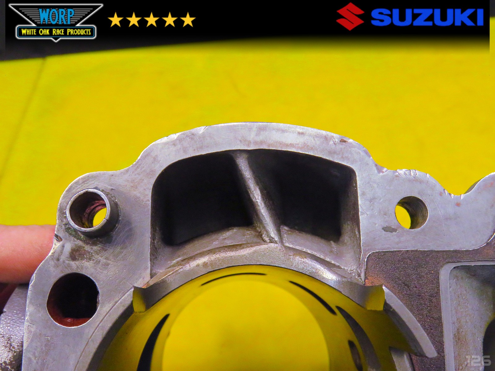 1986 SUZUKI LT250R ENGINE CYLINDER BARREL JUG TOP END + PISTON 70MM 85-92