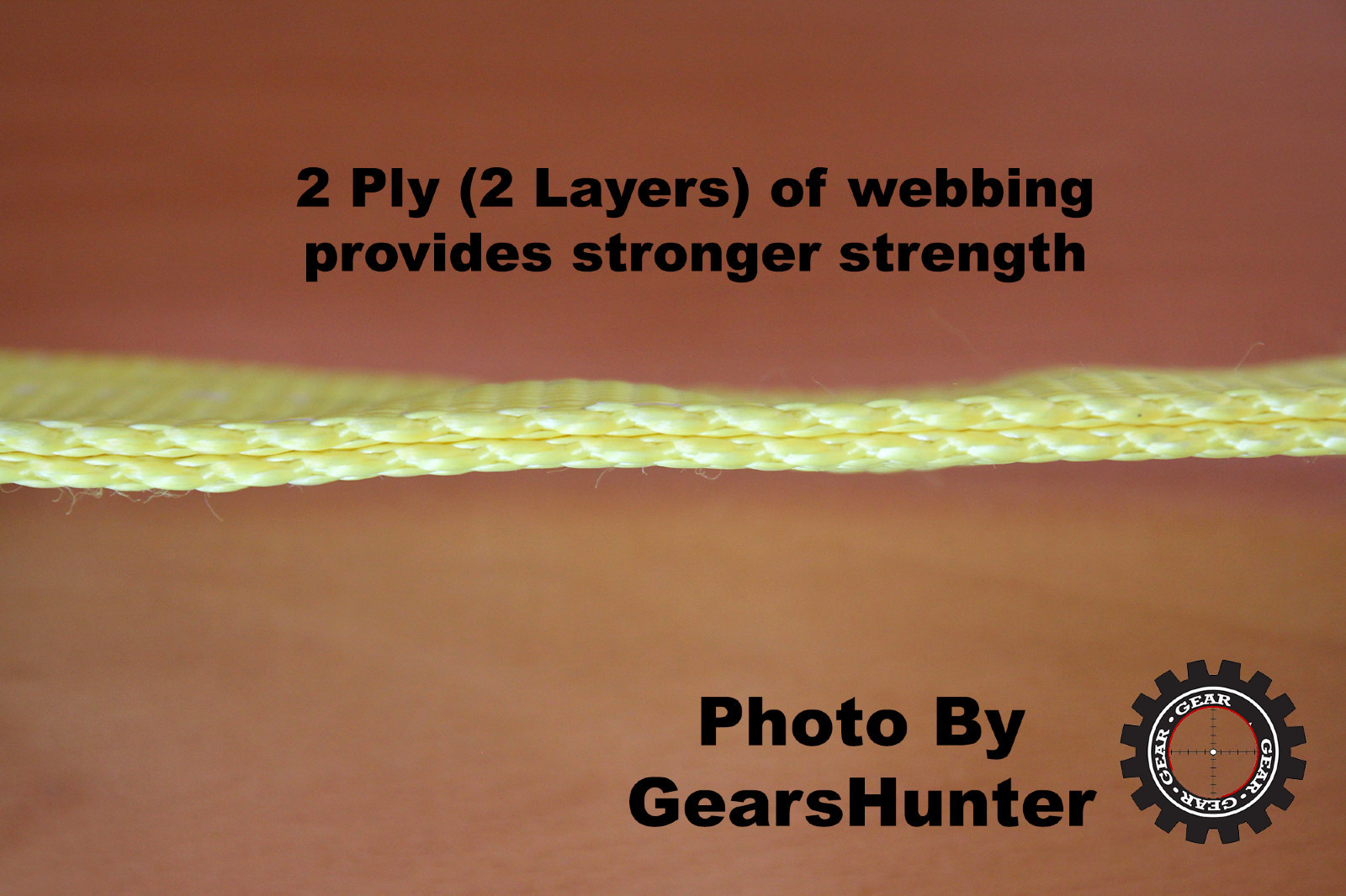 3" (Various Length) 2-Ply Nylon Web Sling Lift Tow Strap Heavy Duty 33000 LBS