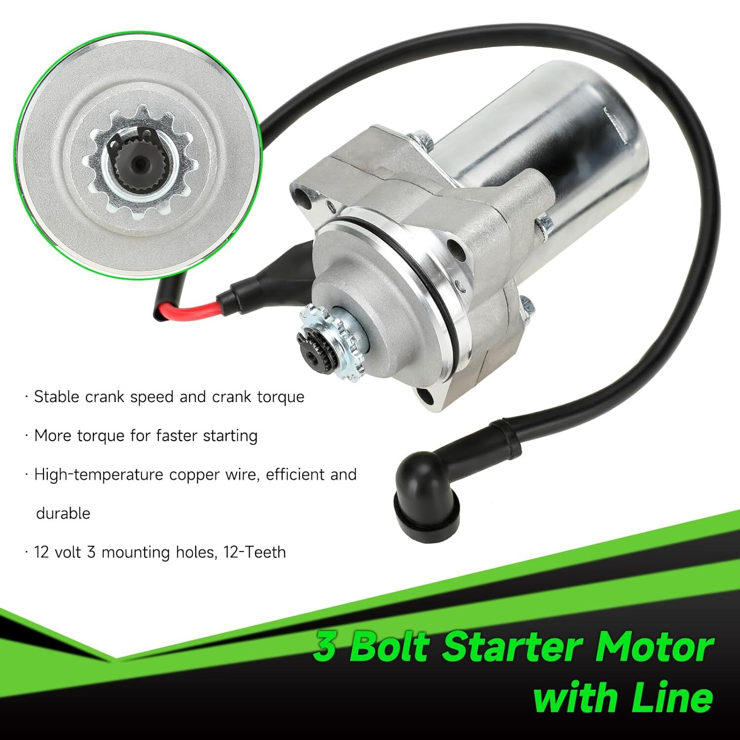 PZ20 Carburetor Ignition Coil Starter Relay Voltage Regulator CDI Kit For 125cc