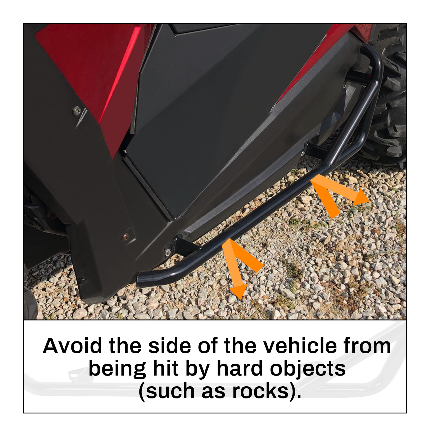 Side Nerf Bars Rock Sliders for 14-23 Polaris RZR XP 1000 900 Trail 900 S Turbo
