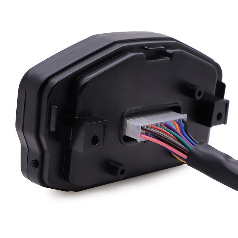 LCD Digital Motorcycle Odometer Speedometer Tachometer KM/H MPH Gauge Universal