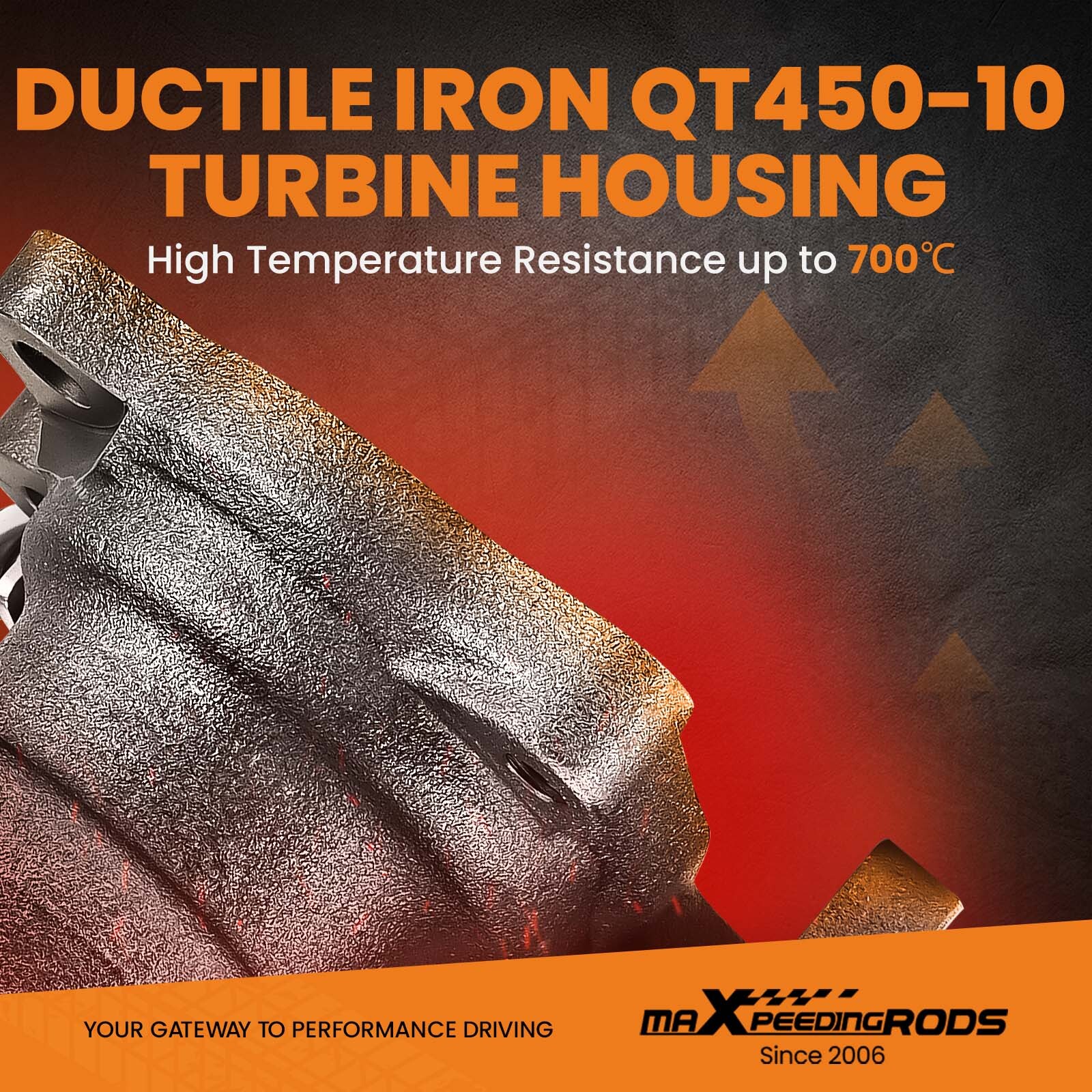 Turbocharger Turbo for Subaru Forester Impreza WRX 2.0L TD04L-13T 49377-04300