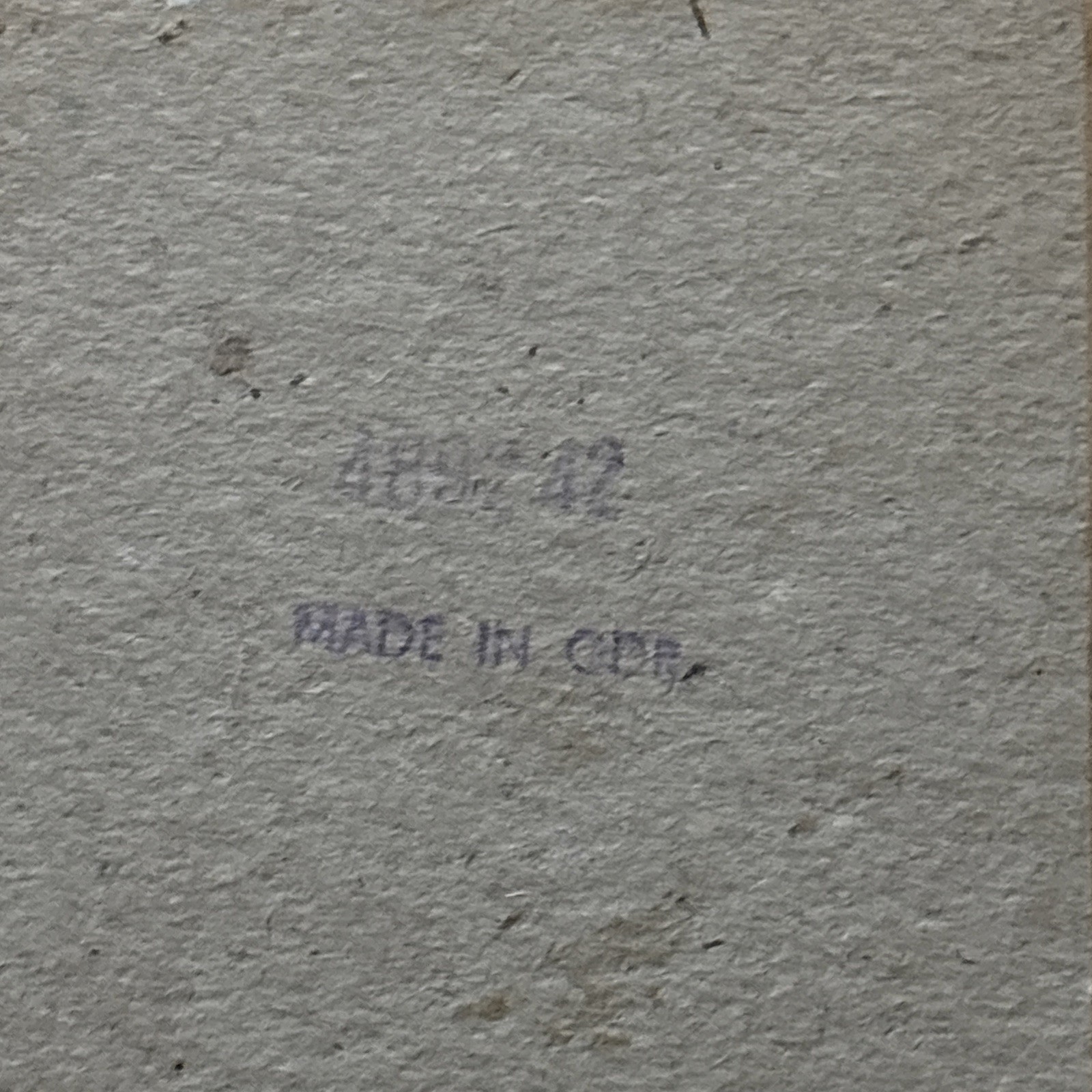 Vintage Dried Pressed Flowers Leaves Framed Wall Hanging Small GDR East Germany