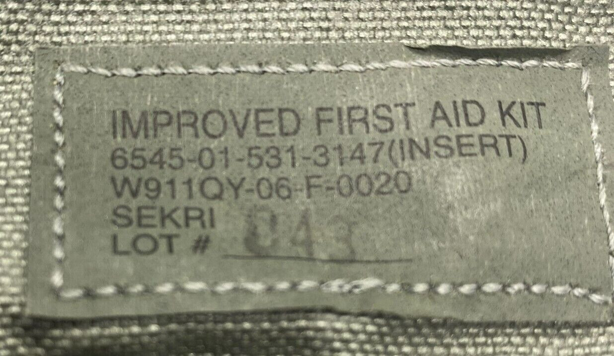 US Army ACU Molle IFAK First Aid Pouch with Insert - No Contents EXCELLENT