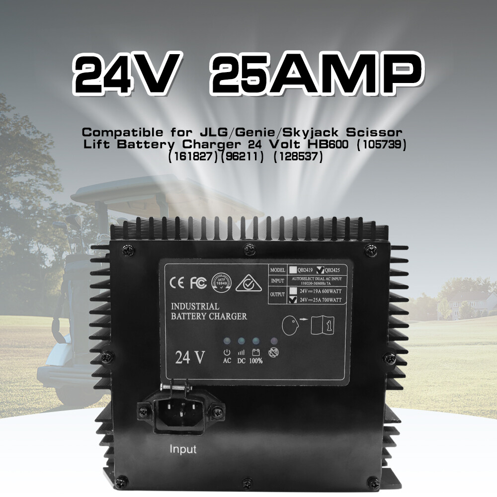 24V 25A Signet Battery Charger HB500-24 105739 for JLG Genie Skyjack MEC Lifts