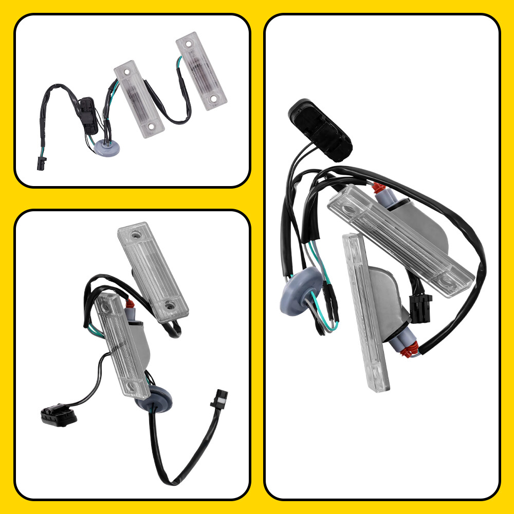 Trunk Release Switch Button With License Plate Lamp For 2011-2016 Chevy Cruze E