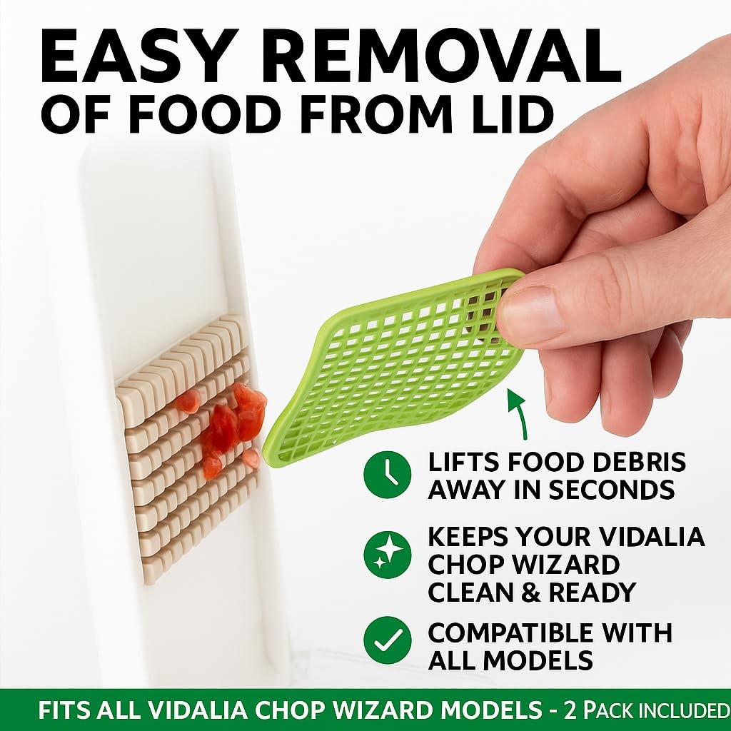 VIDALIA CHOP WIZARD EZ Cleaning Lift Tab (Pack of 2) 1 Count